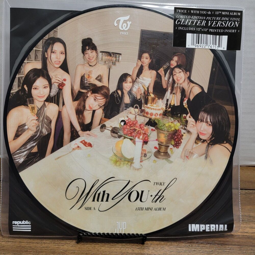 VINYL Twice: With You-th 13th Mini Album - Glitter Version Picture LP - NEW